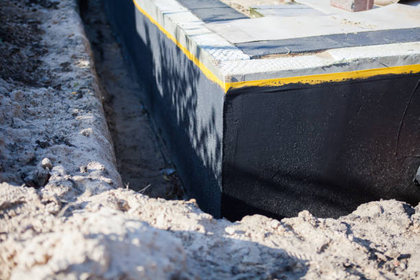 Residential Waterproofing installation at a New Troy, MI home by SJ Waterproofing Pros